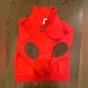 Red boys Christmas Janie and Jack sweater. Never worn.